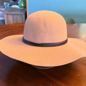 Scala Pronto Wide Brim Wool Floppy Hat